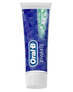 Oral B 3D White Soft Mint 3in1 Tandpasta 75 ml