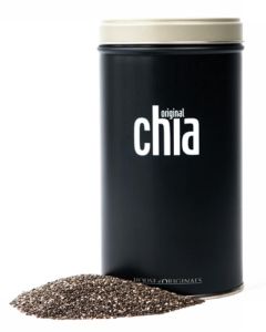 Original Chia - Original Chiafrø I Tin Dåse (Sort) 500 g