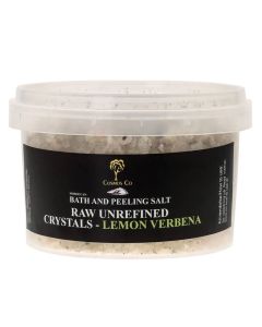 Cosmos Co Bath And Peeling Salt Raw Unrefined Crystals - Lemon Verbena (U) 