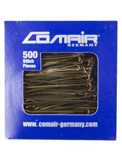 Comair Hårnåle Glat "Klassik 6cm"  - Brun 500stk - 754610 