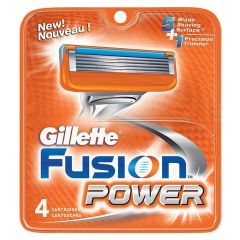 Gillette Fusion Power - 4 pak 