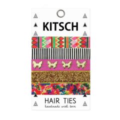 KITSCH - Wonderland Hair Ties - 5 stk 