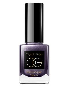 Organic Glam Deep Purple Nail Polish (U) 11 ml