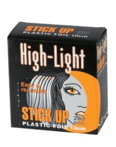 Sibel High-Light Stick Up Orange Plastic Foil 10cm - 4333010 