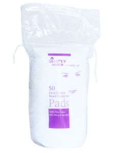 Simply Cotton - Oval Cotton Pads 50 stk 
