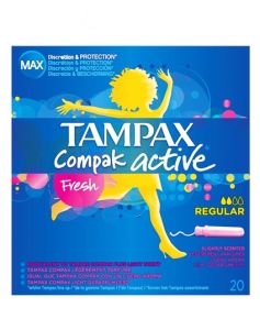 Tampax Compak Active - Fresh Regular 20 stk 