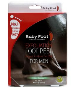 Baby Foot Exfoliation Foot Peel for Men Mint Scented
