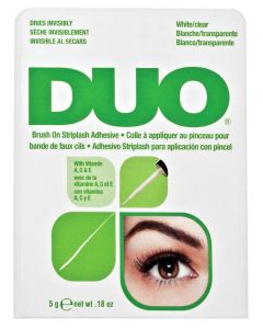 Duo Brush On Striplash Adhesive - White/Clear 
