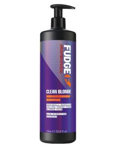 Fudge Clean Blonde Violet-Toning Shampoo (N) 1000 ml