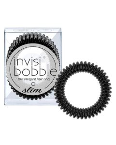 Invisibobble Slim - True Black 3 stk. 