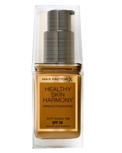 Max Factor Healthy Skin Harmony Foundation Soft Sable 100 SPF 20