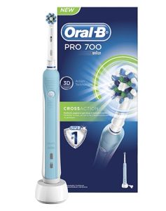 Oral B - Braun Pro 700 3D CrossAction - Eltandbørste 