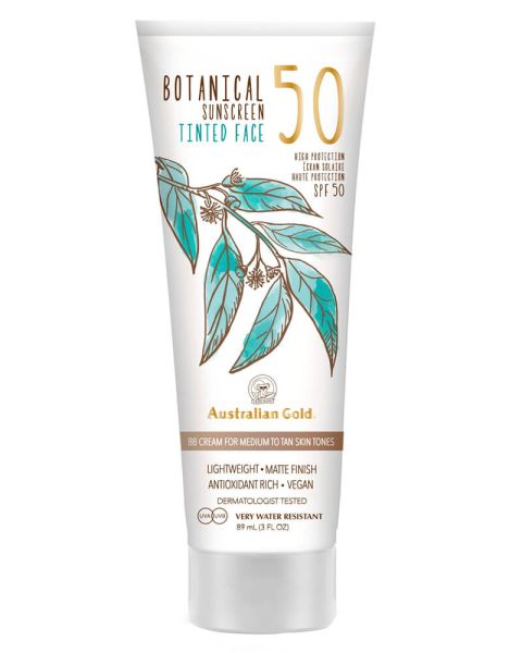 Australian Gold Botanical Sunscreen BB Cream Medium Tan SPF 50