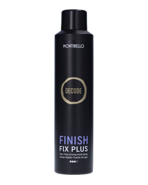 Montibello Decode Hairspray Without Gas Finish Fix Plus