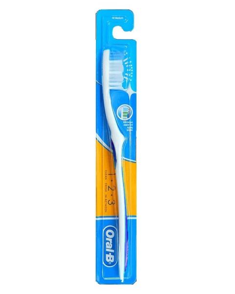 Oral B 123 Toothbrush Blue