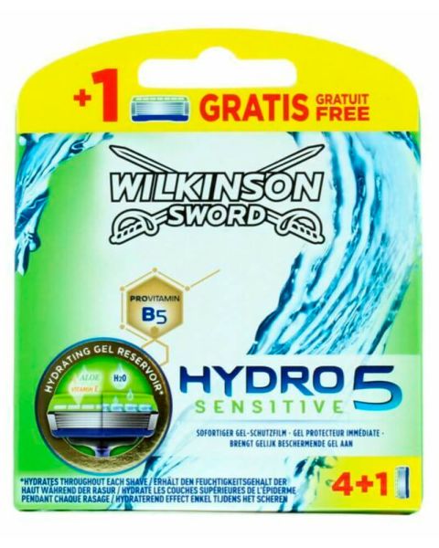 Wilkinson Sword - Hydro 5 Sensitive 4 + 1 pak