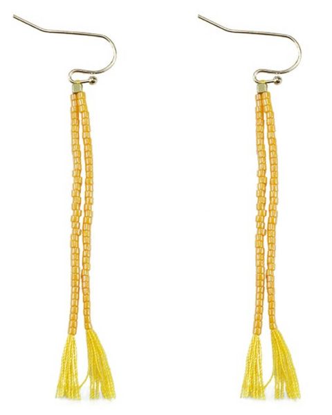 Everneed Nille Tassel earrings Yellow  (U)