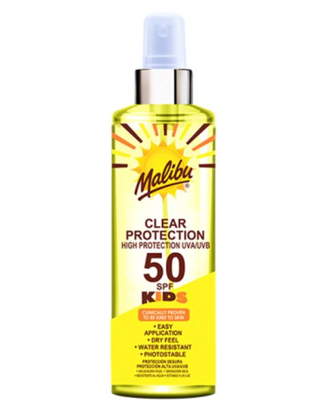 Malibu Kids Clear Protection Sun Spray SPF 50