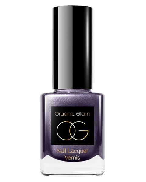 Organic Glam Deep Purple Nail Polish (U)