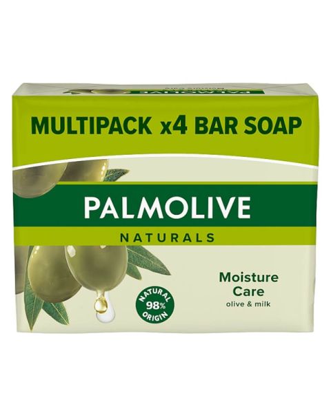 Palmolive Naturals Bar Sæbe Moisture  Care 4 PACK