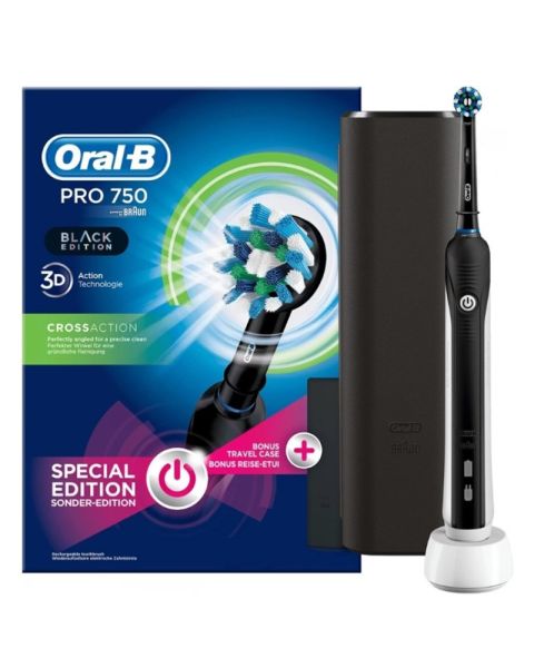 Oral B - Braun Pro 750 (Sonder-Edition) Black