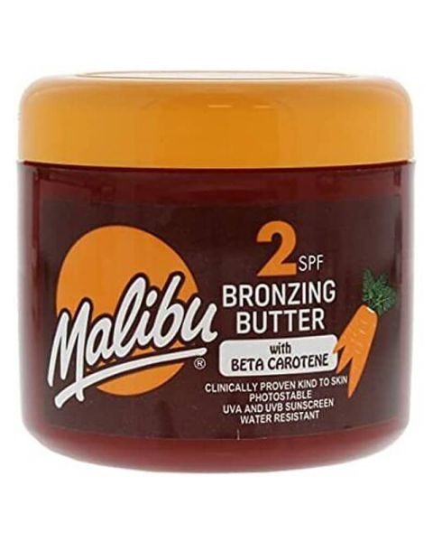 Malibu Fast Tanning Bronzing Butter With Beta Carotene SPF 2