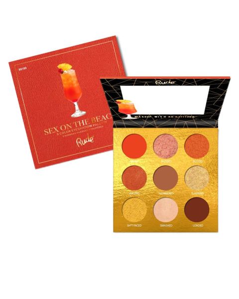 Rude Cosmetics Cocktail Party Eyeshadow Palette Sex On The Beach (U)