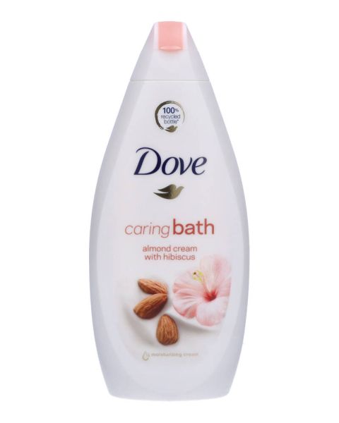 Dove Caring Bath Almond Cream With Hibiscus Body Wash