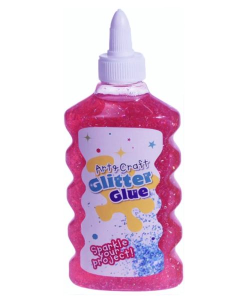 Krea Glitter Glue Pink