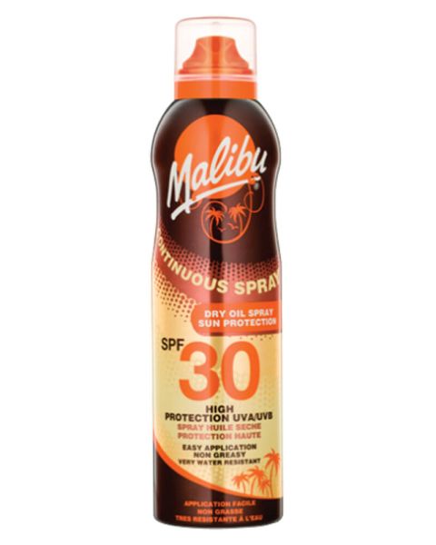 Malibu Continuous Dry Oil Sun Spray SPF 30 (U)