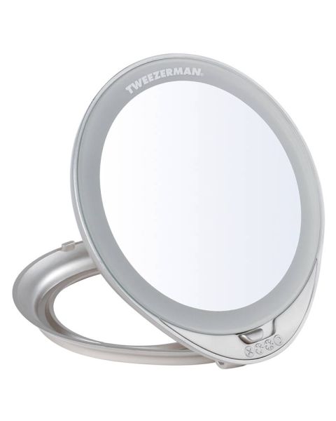 Tweezerman Adjustable Lighted Mirror (U)