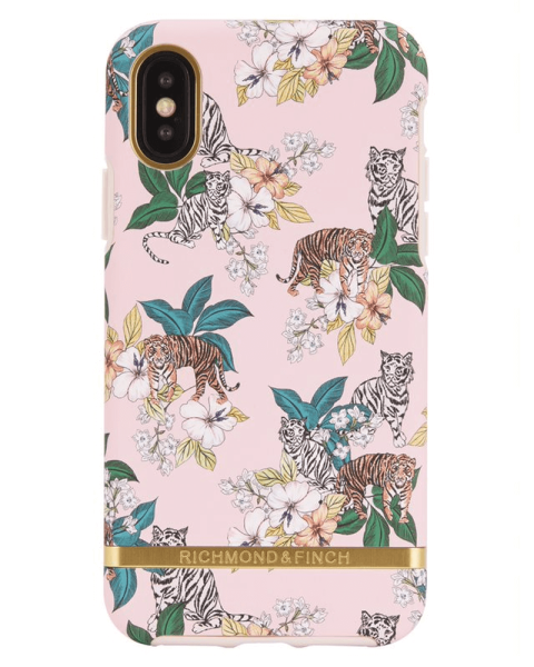 Richmond And Finch Pink Tiger iPhone X/Xs Cover (U)