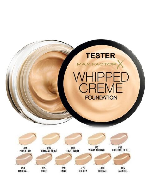 Max Factor Whipped Creme Foundation - 35 Pearl Beige TESTER