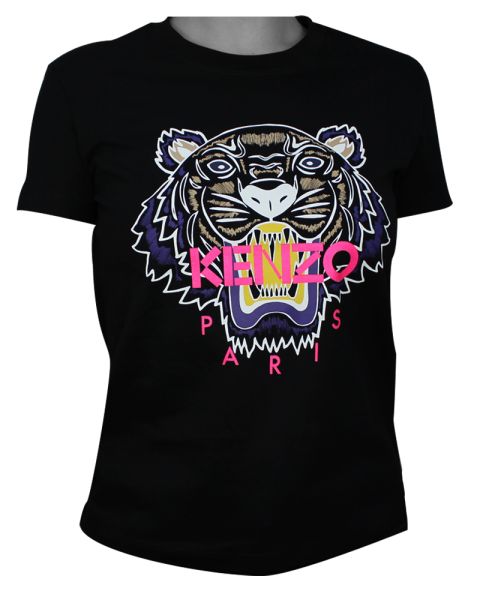 Kenzo Tiger Womans T-shirt Pink M