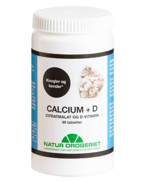 Natur Drogeriet Calcium + D Citramalat and Vitamin-D