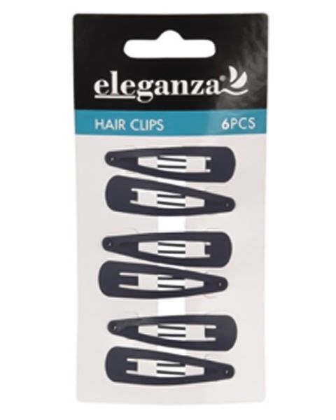 Eleganza Hair Clips Blå