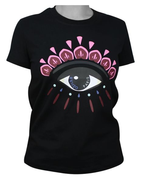 Kenzo tröja dam svart rosa sale