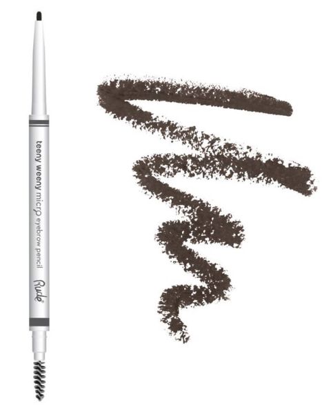 Rude Cosmetics Teeny Weeny Micro Eyebrow Pen Black Brown