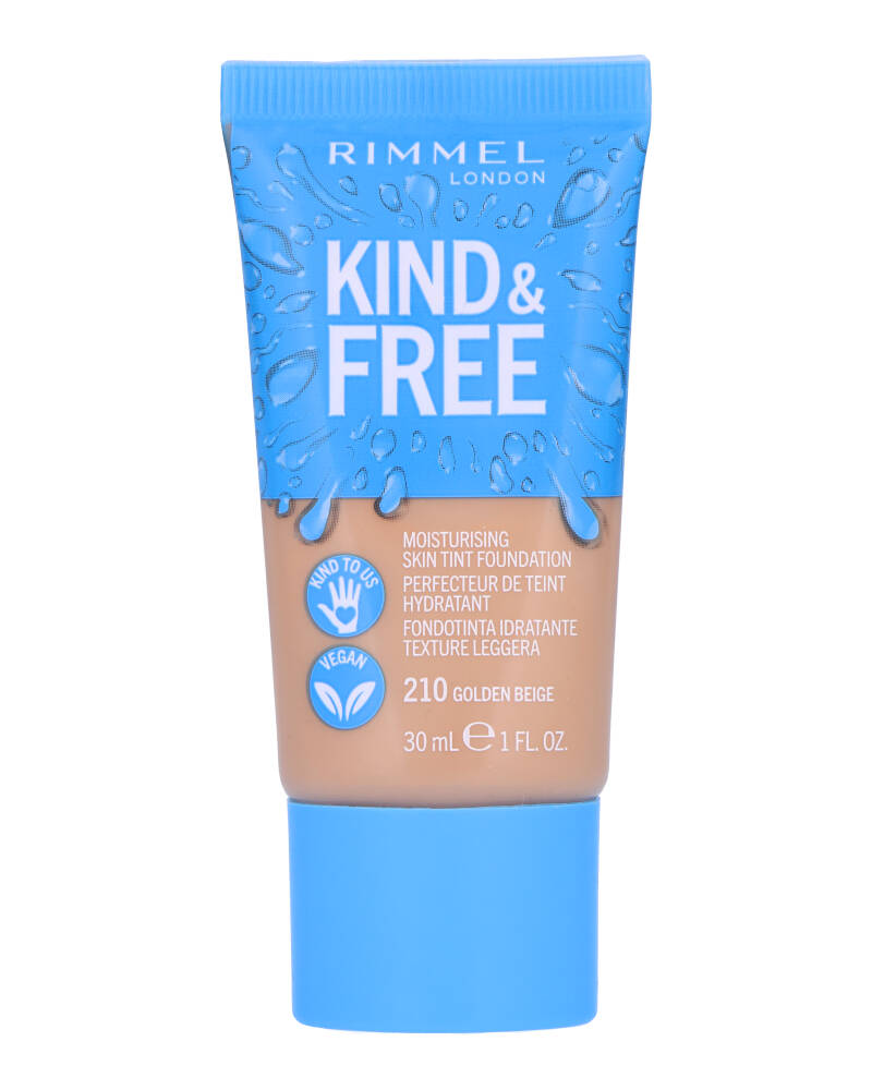 Alternativ bild 0 för Rimmel Kind & Free Liquid Foundation Golden Beige 210