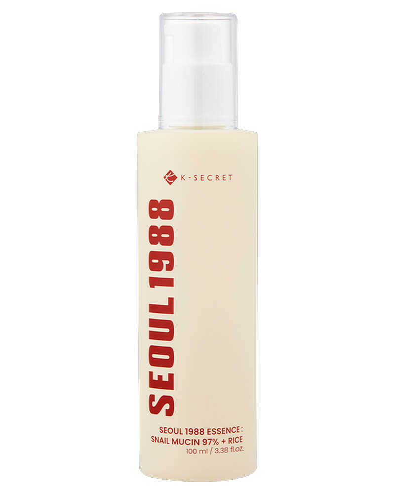 K-Secret Seoul 1988 Essence: Snail Mucin 97% + Rice 100 ml