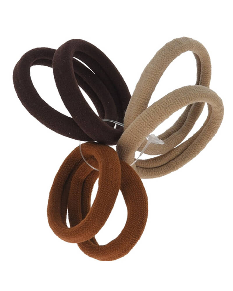 Eleganza Hair Elastics Brun