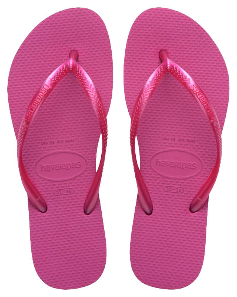 Havaianas Slim Metallic — Rose Gum 41/42 EU
