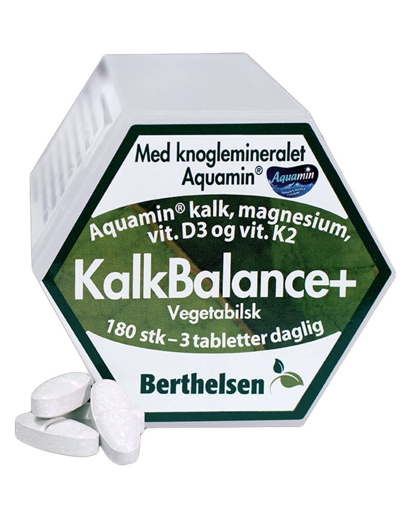 Berthelsen Naturprodukter - KalkBalance+ 180 stk.
