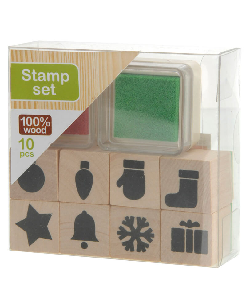 Krea Stamp Set Green/Red
