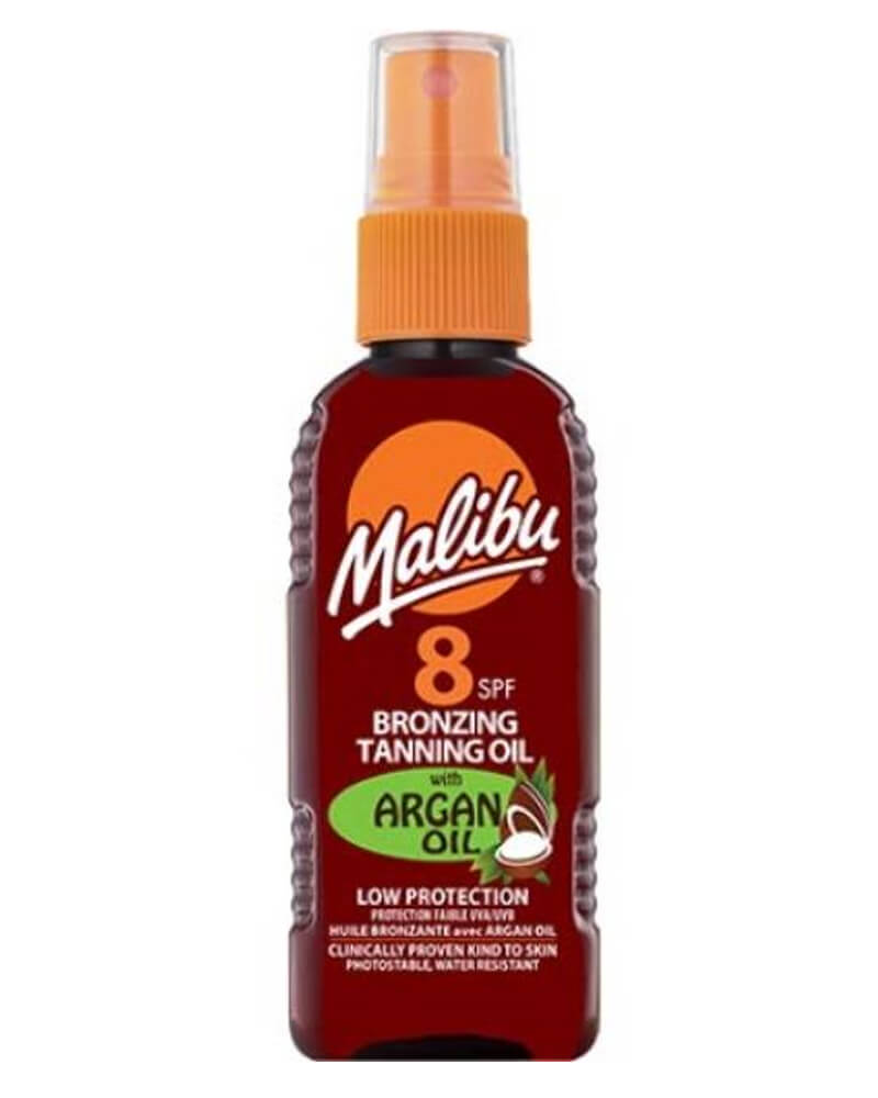 Malibu Bronzing Tanning Oil Spray Argan Oil SPF 8 100 ml